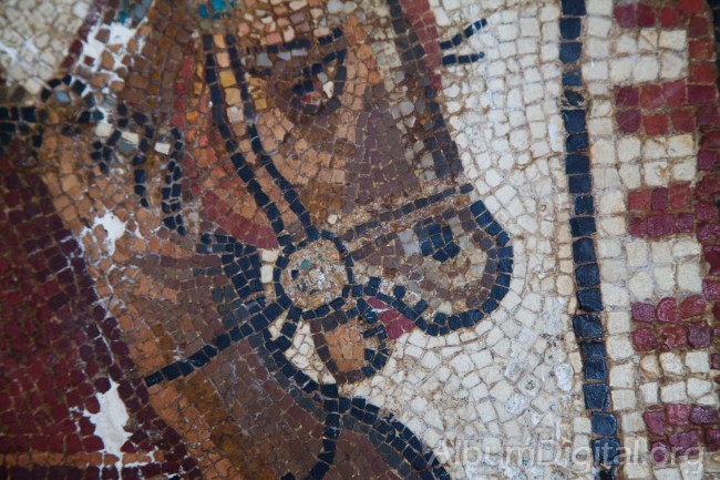Detalle mosaico romano