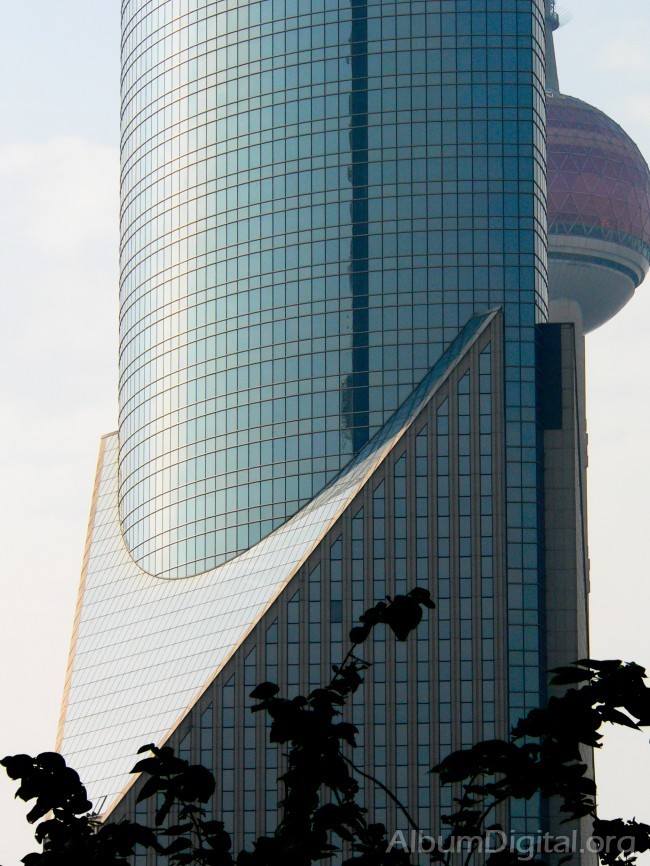 Detalle rascacielos Pudong