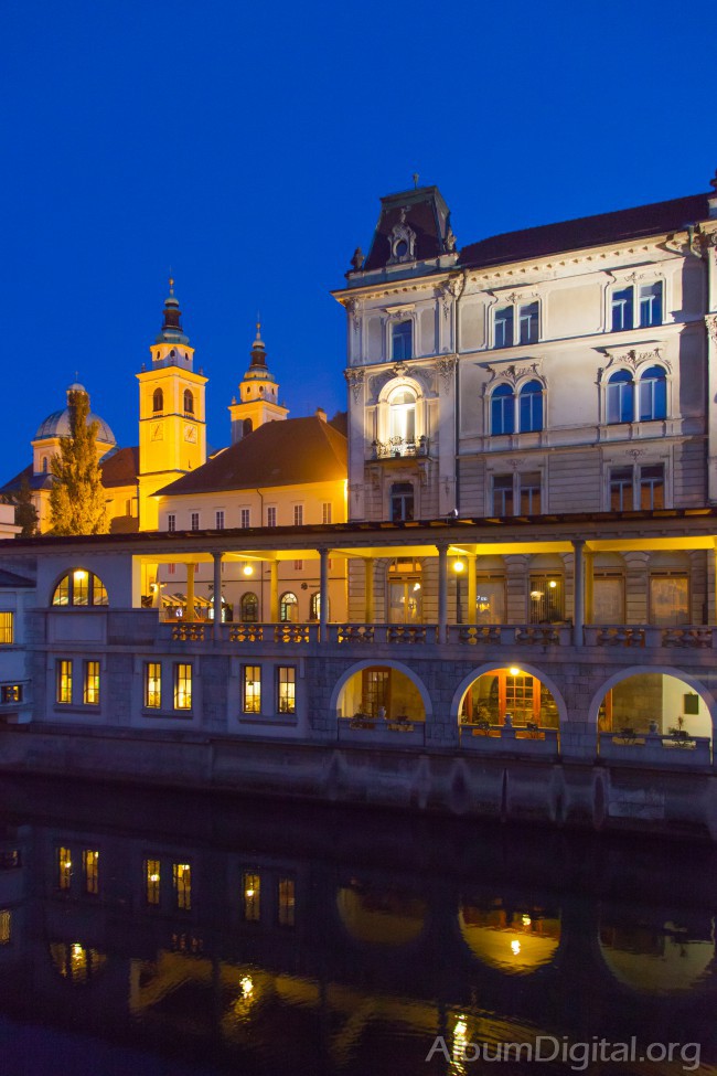 Edificios clasicos de Liubliana