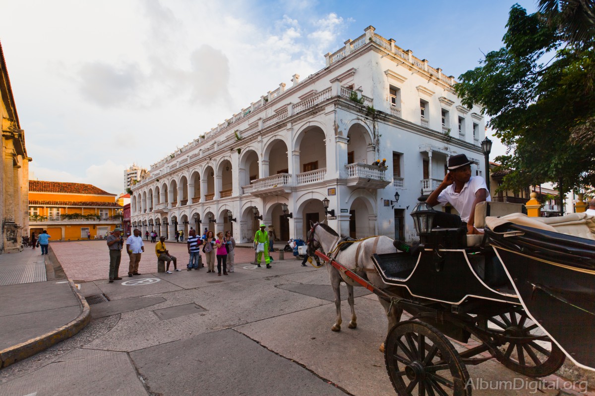 Edificios coloniales de Cartagena