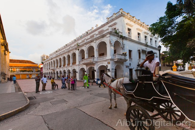 Edificios coloniales de Cartagena