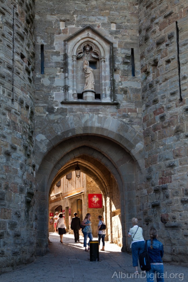 Entrada a la ciudad de Carcassonne