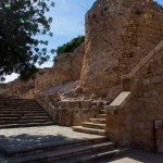 Foto Escaleras y torre del castillo de Denia