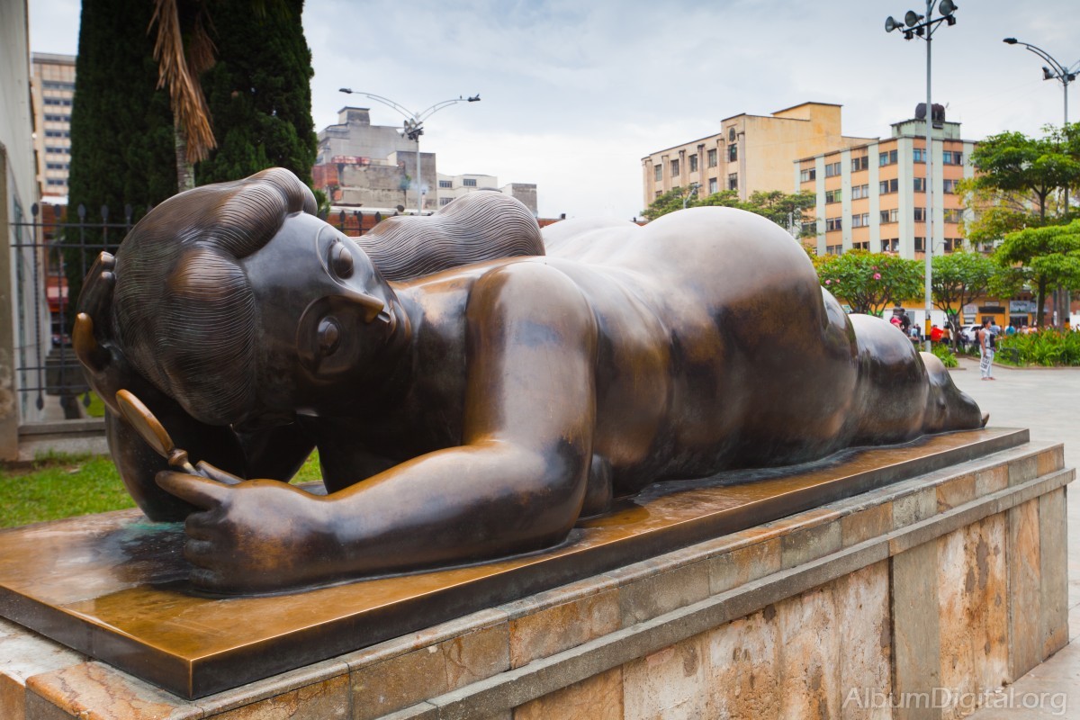 Escultura de bronce de Botero