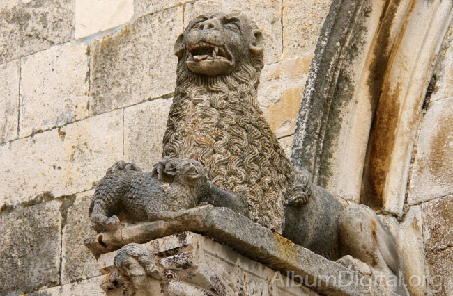 Escultura del leon veneciano