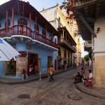 Foto Esquina barrio colonial de Cartagena