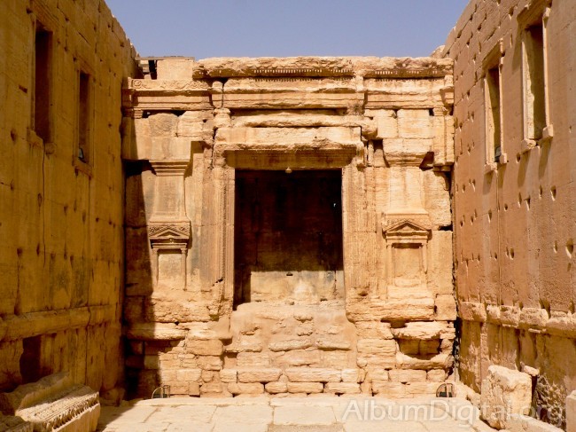 Estancia del Templo Baal ruinas de Palmira
