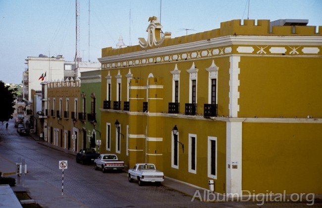 Fachada colonial Campeche