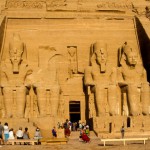 Foto Fachada del Templo de Abu Simbel