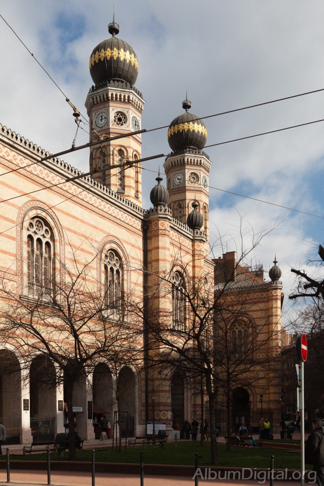 Fachada Sinagoga de Budapest