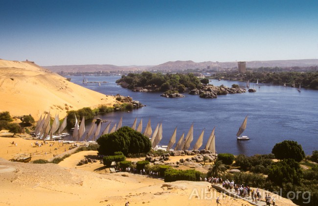 Falucas del rio Nilo