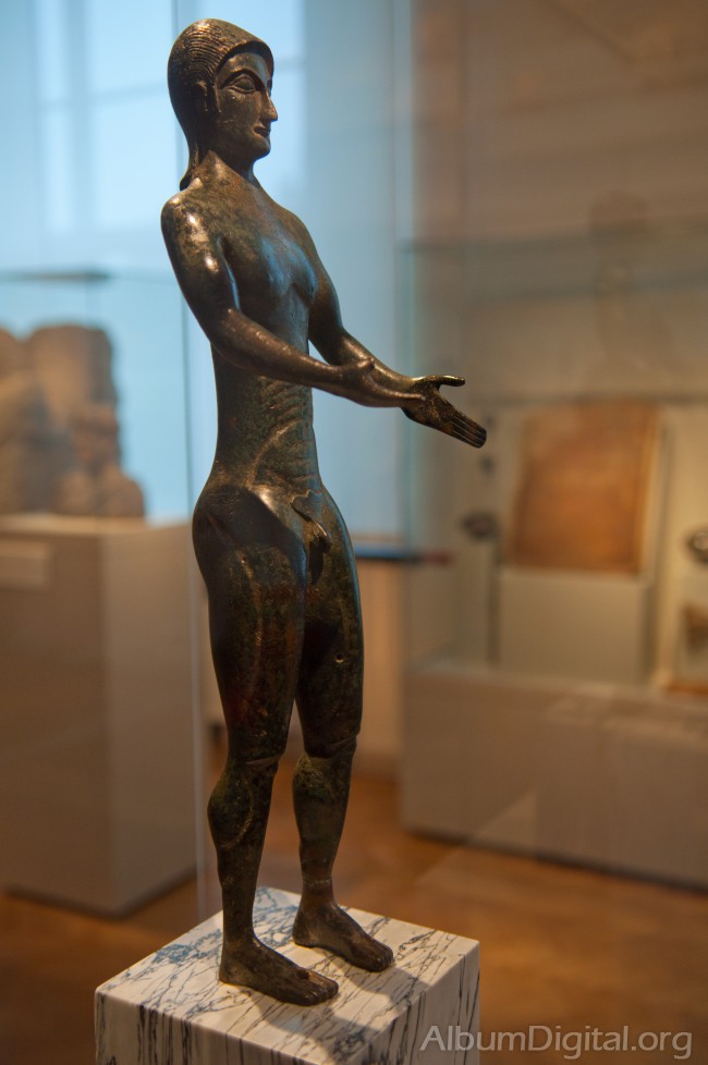 Figura de bronce Altes Museum