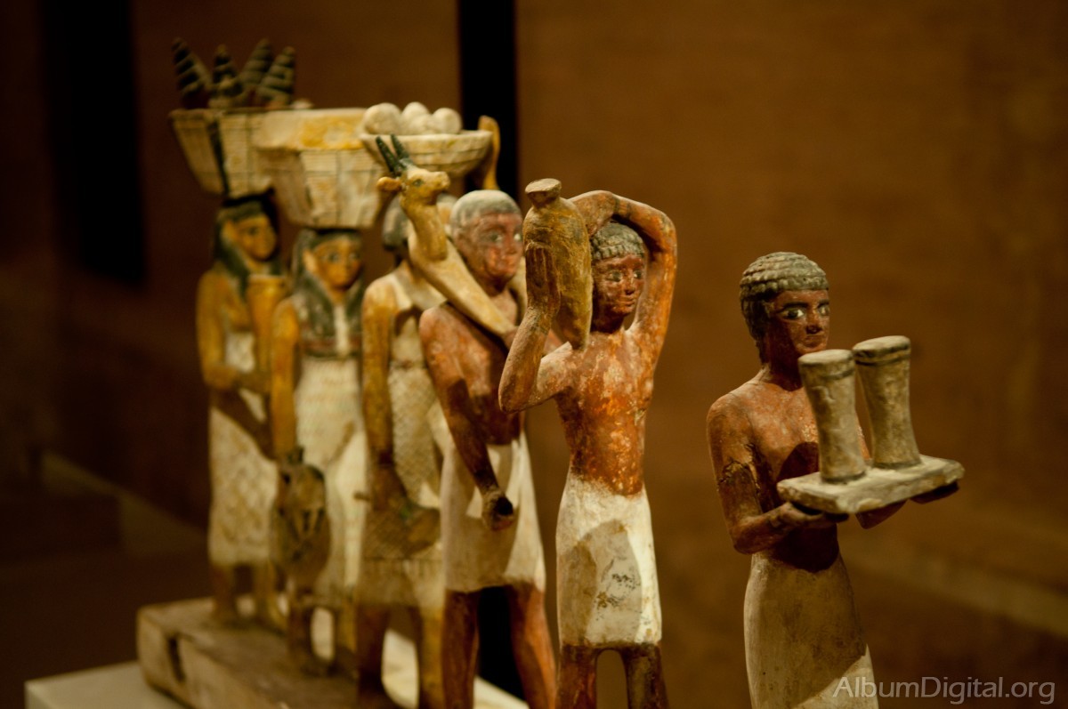Figuras egipcias Museo Nuevo de Berlin