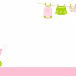 Foto Fondo cochecito de bebe rosa para lbum digital maxi
