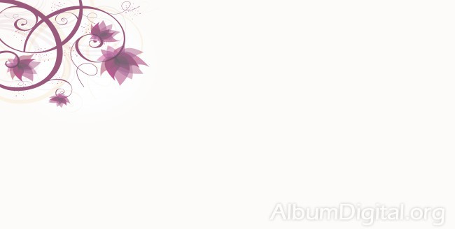 Fondo primavera álbum maxi flores violetas