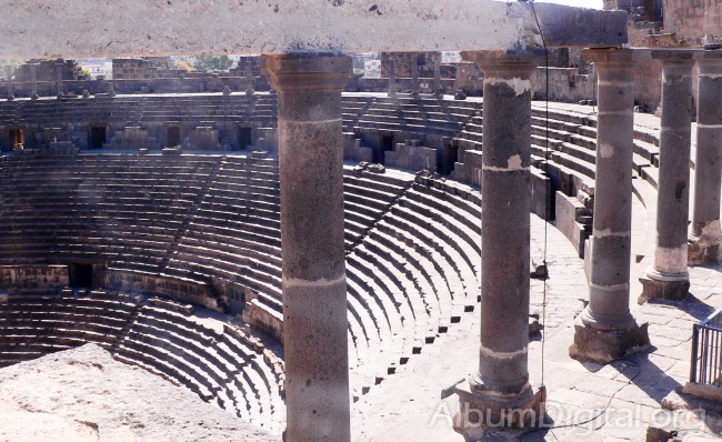 Graderia Anfiteatro de Bosra Siria