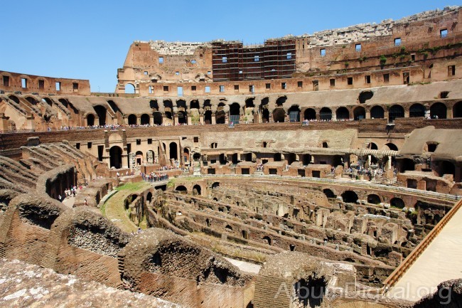 Graderia del Coliseo Romano