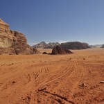 Foto Interior del  desiero de Wadi Rum