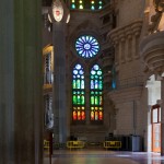 Foto Interior del templo Sagrada Familia