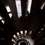 Foto Interior escaleras Sagrada Familia