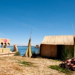 Foto Isla flotante lago Titicaca