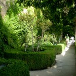 Foto Jardines interior de la Alhambra
