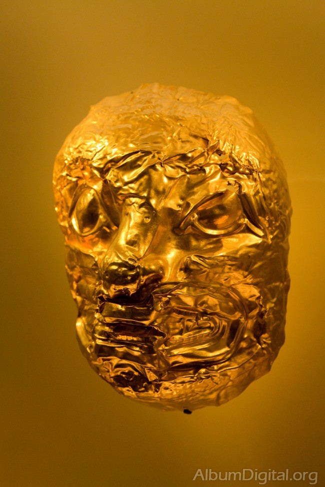 Mascara Museo del Oro Bogota