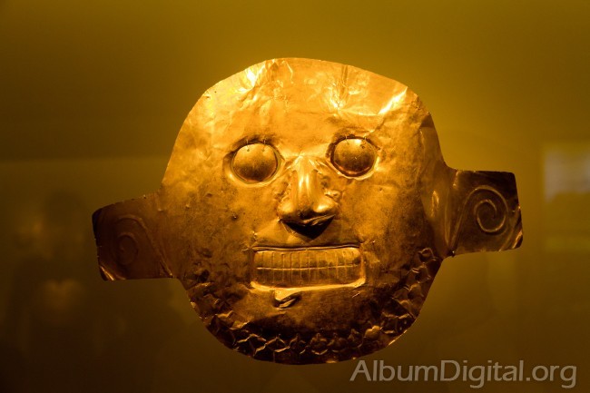 Mascara Museo del Oro Colombia