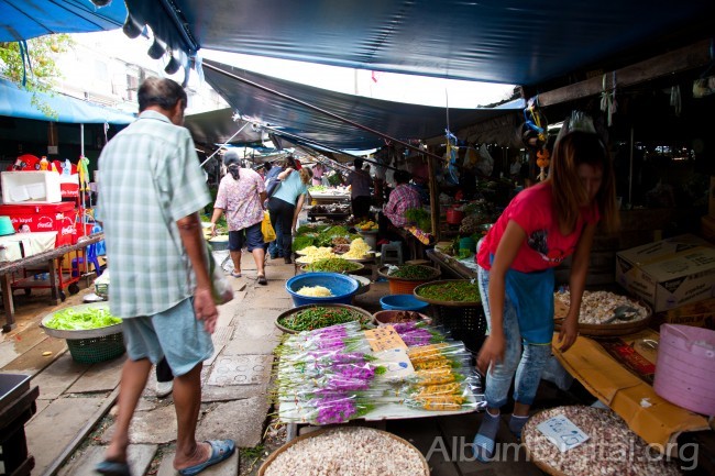 Mercado de Tailandia