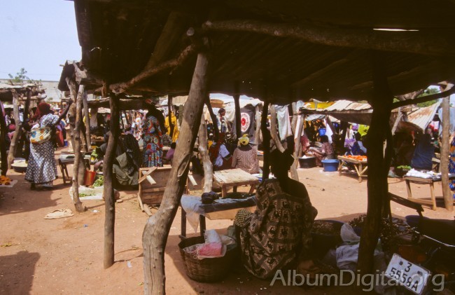 Mercado  en Mali
