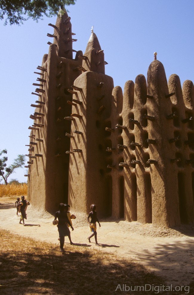 Mezquita Pais Dogon Mali
