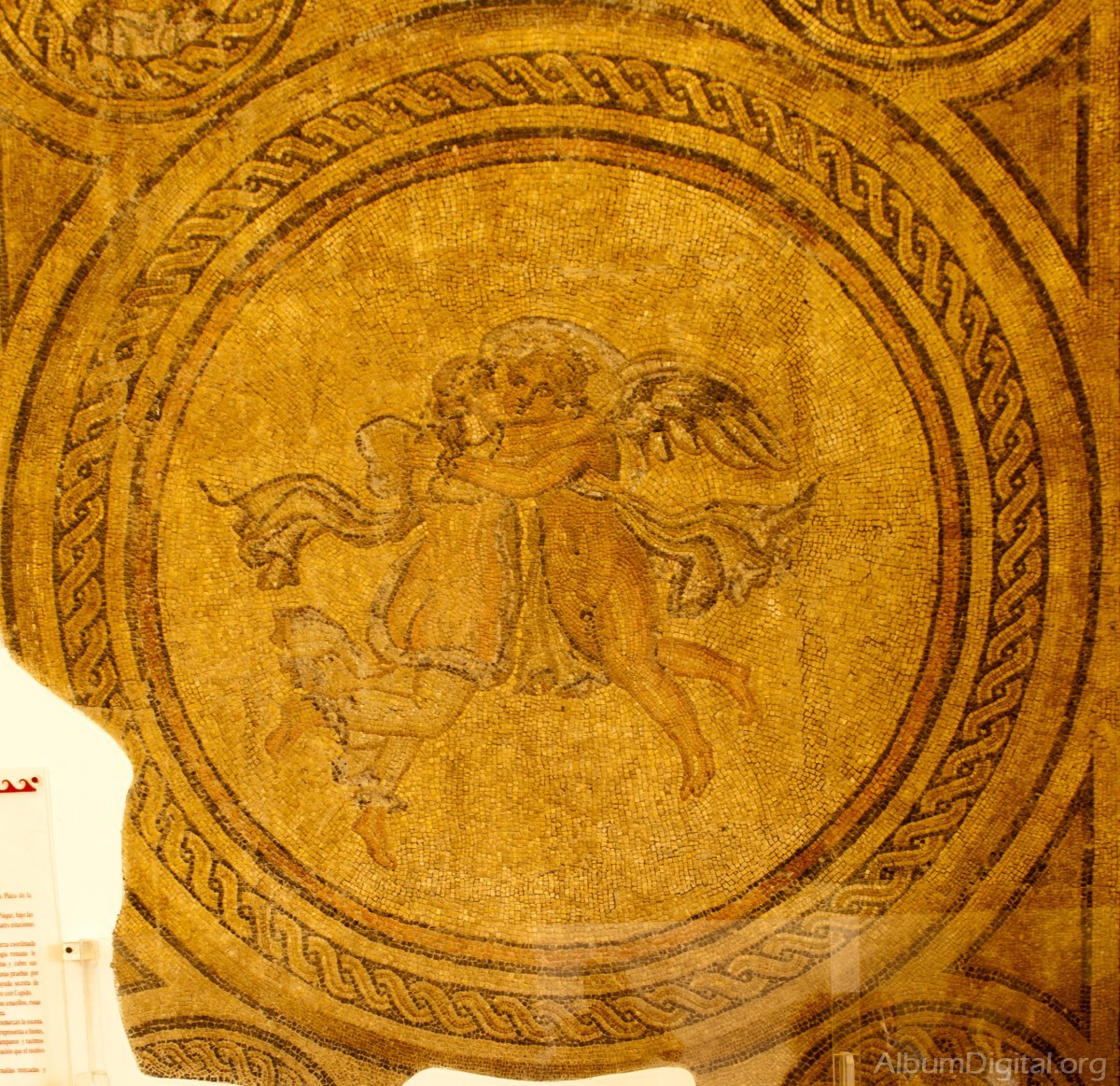 Mosaico de Eros y Psique