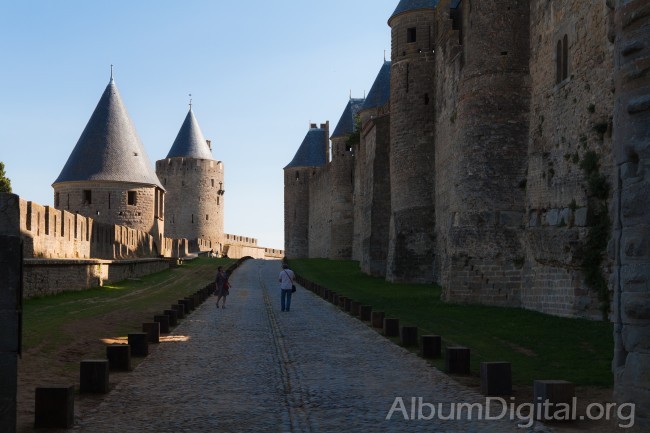 Murallas Castillo de Carcassonne Francia