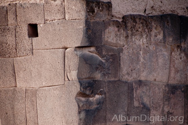 Muro de piedra Inca Peru