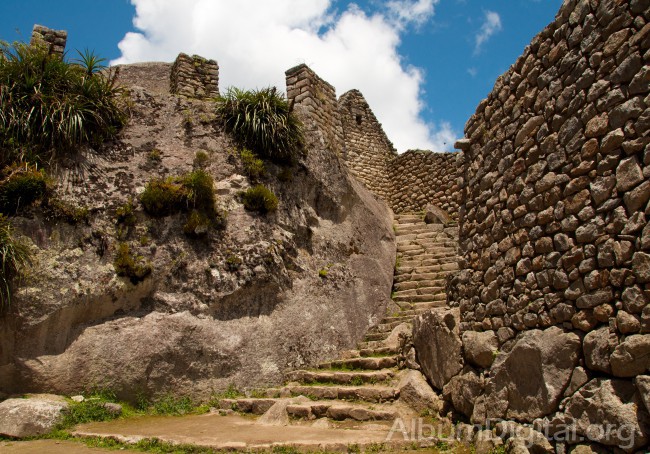Muros de piedra Machu Picchu
