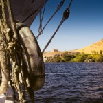 Foto Navegando en faluca por el Nilo