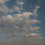 Foto Nubes sobre la sabana