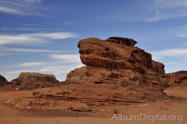 Paisaje de Wadi Rum
