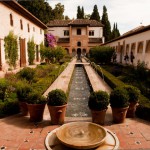 Foto Palacio de la Alhambra y fuentes