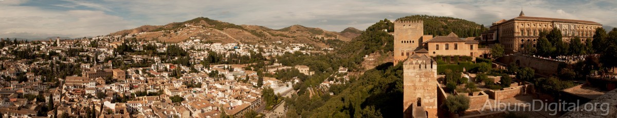 Panoramica de la Alhambra