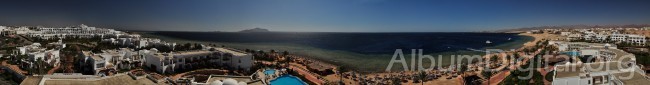 Panoramica de Sharm el Sheikh Mar Rojo