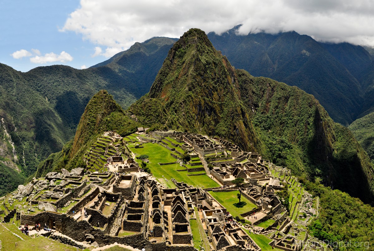Panoramica Machu Picchu Peru