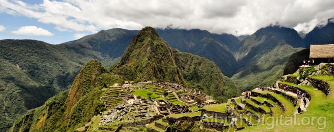 Foto Panoramica Machu Picchu