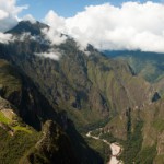 Foto Panoramica montaña del Machu Picchu