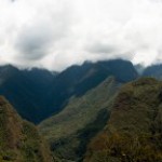 Foto Panoramica paisaje del Machu Picchu