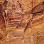 Foto Paredes del Siq de Petra