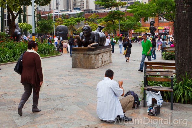 Parque de Botero en Medellin
