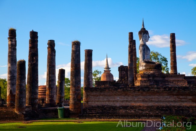 Parque historico de Sukhothai Tailandia