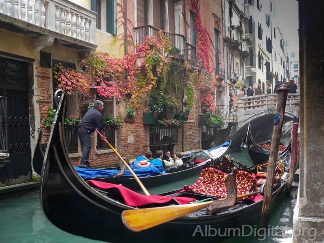 Paseo en gondola Venecia