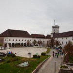 Foto Patio central del castillo de Liubliana